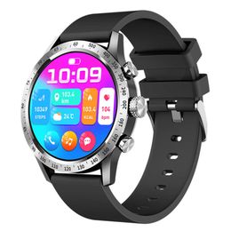 2024 Relojes inteligentes Nuevos HT20 Smartwatch AMOLED Pantalla de alta definición Bluetooth Llamada cardíaca y monitoreo de presión arterial Pasos del medidor de ejercicio