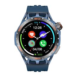2024 Smart Watches Nieuwe La102 SmartWatch 1.43amoled Screen Intelligent Voice Assistant met multi -sportmodus Magnetische rotatie