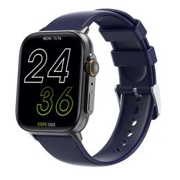 2024 Smart Watches Nieuwe QS12 smartwatch met Bluetooth -communicatie, temperatuur, hartslag, bloeddruk, bloedzuurstof, slaapbewaking, trainingsmeterstappen