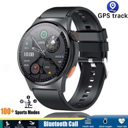 2024 Smart Watches Nieuwe QW49 SmartWatch ECG+PPG1.39-inch High-Definition Display-scherm, Bluetooth-oproep met encoder