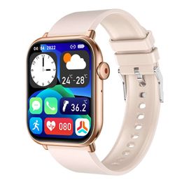 2024 Smart Watches Nieuwe QX9 Smartwatch Bluetooth Call 1.96 High-Definition groot scherm Hartslag Hartslag Blood Zuurstof Blooddruk Muziek Afspelen