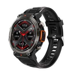2024 Smart Watches Nieuwe S100 Bluetooth Call Sports Fitness Tracking Smart Watches zaklamp Muziek Hartslag Hartslag bloeddruk Smart Hand