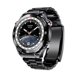 2024 relojes inteligentes S59 Smartwatch Bluetooth Llama Monitoreo de frecuencia cardíaca NFC Medidor de ejercicio de pago fuera de línea Paso COMPASS Tabla personalizada