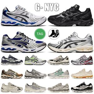 2024 sneakers veter klimop hardloopschoenen marathon wandelgel nyc betonnen buitenschoen Onitsukass Trail Aqua grijs pruimen mannen vrouwen zilveren canvas witte Japanse trainer