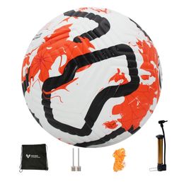 2024 Voetballen Officale maat 5 Size 4 Hoge kwaliteit PU Outdoor voetbaltraining Match Child Adult Futbol Topu met gratis pomp 240416