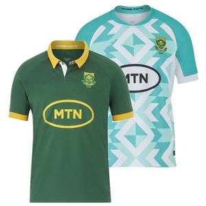 Zuid-Afrikaans rugbyshirt voor thuis/uit 2024 - herenmaat: S-5XL met opdruk van aangepast naamnummer