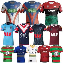 2024 South Sydney Rabbitohs Rugby Jerseys 24 QLD Maroons NSW Blues KNIGHTS RAIDER Parramatta Eels SYDNEY ROOSTERS taille S-5XL chemise DDBJ