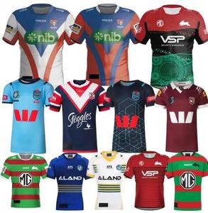 2024 South Sydney Rabbitohs Rugby Jerseys 23 24 Qld Maroons NSW Blues Knights Raider Parramatta Eels Sydney Roosters en casa Tamaño S-5XL Camisa
