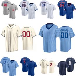 2024 Space City Connect Baseball 8 Ian Happ Jersey 24 Cody Bellinger 29 Michael Busch 40 Mike Tauchman 2 Nico Hoerner 7 Dansby Swanson 5 Christopher Morel Xiaoxiong