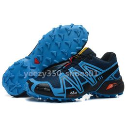 2024 Speed Cross 4.0 CS hardloopschoenen Heren Designer schoen Triple zwart wit blauw rood geel groen speedcross coole trainers buitensport heren Wandelschoenen sneaker Q2