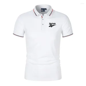 Polo à manches courtes pour hommes, T-shirt haut de gamme, décontracté, à la mode, Sport, 2024, 2024