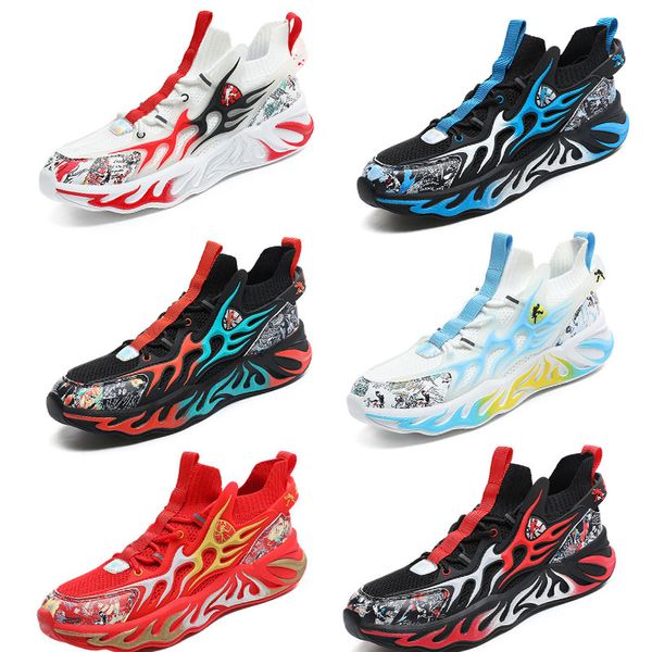 2024 Chaussures de sport Hommes Femmes Noir Blanc Jaune Rouge Bleu Vert Mans Chaussures de basket-ball