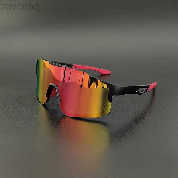 2024 Sports Cyclisme Lunettes de soleil UV400 Hommes Femmes Lunettes de course en plein air VTT Pêche Lunettes de vélo de route Mâle Lunettes de vélo Lentilles ldd240313