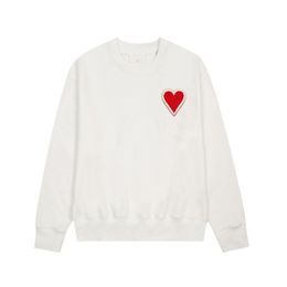 2024 Printemps et automne Nouvel sweat à capuche pur coton pur et femmes pour femmes à manches longues décontractées couple à manches longues imprimées sweet-shirt de couple de rue