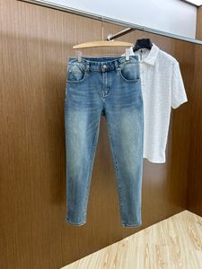 2024 Spring Automn broderie Lettre imprimé jeans pour hommes à la ferme