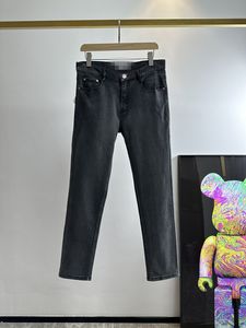 2024 Spring Autumn broderie Imprimerie jeans pour hommes Light Washed Man's Long Crayer Pantal WCNZ075