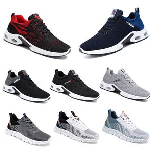 2024 Spring Men Dames schoenen hardloopschoenen mode sporten geschikte sneakers vrije tijd veter kleur blokkeer antiskid big size 761 gai gai