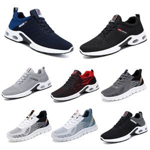 2024 Spring Men Dames schoenen Running schoenen mode sport geschikte sneakers vrije tijd veter kleur blokkeer antiskid big size 79 gai gai