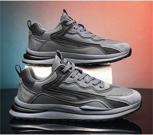 2024 Spring New Breathable Running and Grey Sports Chaussures Gai Casual Work Soved Shoes