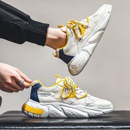 2024 Printemps Nouveaux sports et chaussures décontractées Chaussures masculines édition coréenne tendance