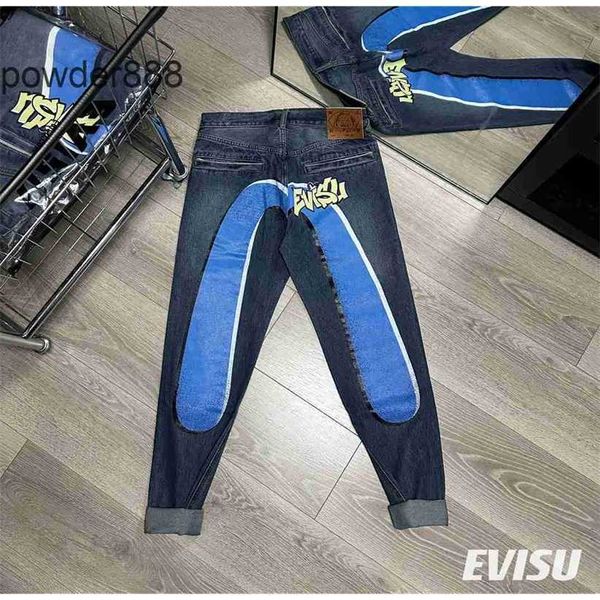 Fushen – jean et pantalon de Couple pour hommes et femmes, nouvelle marque tendance, Graffiti Big m, printemps 2024