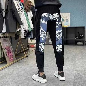 Fushen – pantalon de loisirs et de loisirs pour hommes et femmes, nouvelle marque tendance, Micro joint Big m imprimé, printemps 2024