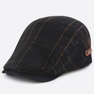 Casquette de lierre pour adultes, chapeau de papa décontracté, chapeau de peintre plat en coton pour hommes et femmes, béret à la mode, printemps été et automne 2024, 240226