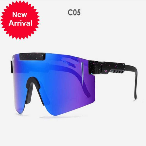 2024 Printemps été mode lunettes de soleil moto lunettes hommes femmes Dazzle couleur cyclisme sports plein air vent lunettes de soleil grand cadre 25 couleurs