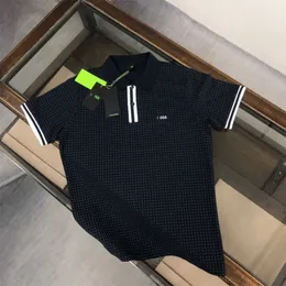 2024 Leer/zomer Nieuwe Designer Polo Shirt Luxe Polo Stylist Letter Gedrukte Heren Polo Shirt Aziatische maat M-3XL YYG