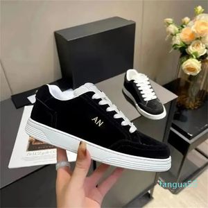 2024-Primavera Verano Zapatos Diseñadores Nuevas Mujeres Casuai Zapatillas de deporte Moda Cuero Suave Confort Zapatillas de deporte Zapatos de plataforma de alta calidad de lujo