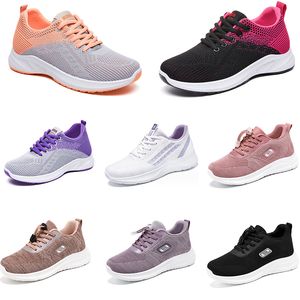 GAI TR – chaussures plates de randonnée et de course pour femmes, durables, noires, blanches, violettes, confortables, grande taille 36-41, printemps 2024