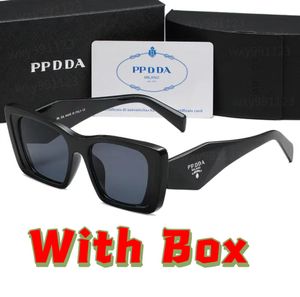 Designer PPDDA Sunglasses for women Outdoor Shades Fashion Classic Lady Top Sunglasses Luxury Eyewear Mix Color Optional Triangular signature gafas With box UA400