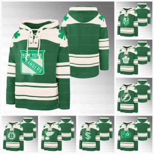 2024 St. Patrick's Day Kelly groene hoodie trui Rangers Bruins Golden Knights Maple Leafs Lightning KrakenFlyers Devils Capitals