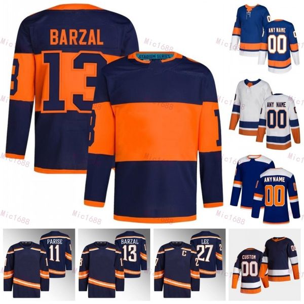 2024 Stadium Series Hockey Jersey Mathew Barzal Noah Dobson Bo Horvat Brock Nelson Anders Lee Kyle Palmieri Casey Cizikas Cal Clutterbuck Scott Mayfield