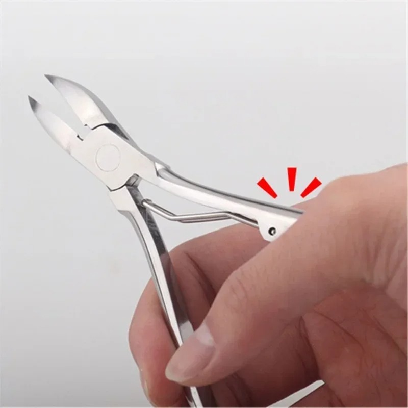 2024 Skórka ze stali nierdzewnej Profesjonalne nożyczki do zmywacza Profesjonalne nożyczki palcowe manicure paznokcie martwe narzędzia skóry