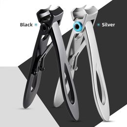 2024 Clipper à ongles en acier inoxydable Travel Fingernail Cutter Trommer Machine Tente-Doenail Cisseurs Nippers Nippers File File Pédicure Tool - Pour