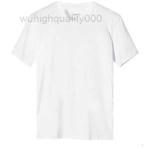 T-shirt blanc élégant à manches courtes, 2024