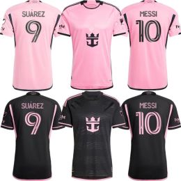 2024 SUAREZ MesSIS Jerseys Soccer CF SERGIO MARTINEZ YEDLIN VAN DE BEEK 24 25 football hommes et enfants joueurs fans version kits de chemise enfant