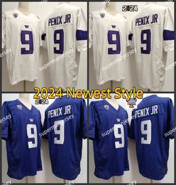 2024 Sugar Washington Huskies Football Jersey 9 Michael Penix Jr. 2024 NOUVEAU STYLE AAA