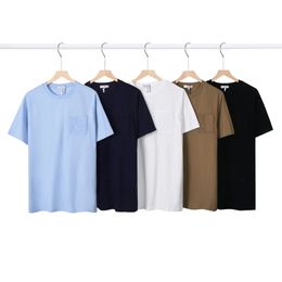 2024 Summer Leowe Mens Diseñador Tamisa Moda Moda Camisetas casuales Hombres 3D Carta Streetwear Diseñador Shorts Camiseta de ropa de algodón de algodón Camisa de lujo