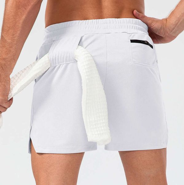 2024 Summer Lulus Mens Camo Shorts cortos jogging pantalón hombres yoga corriendo lu diseñador con hebilla de toalla lulu limón lululemen alta calidad 545