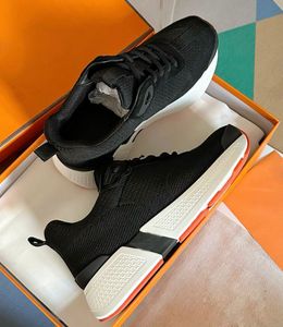 2024 Zomer Luxe Heren Heros Sneakers Schoenen Mesh Technisch Gebreid Suède Geitenleer Trainer Dikke Rubberen Zool Daglange Casual Wandelschoenen Groothandel Dagelijks Schoeisel