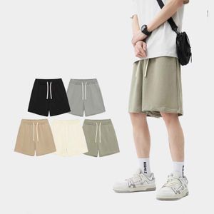 2024 Zomer heren shorts ontwerper heren solide kleur casual losse joggingbroeken