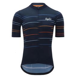 2024 Men de vélo de cyclisme à manches courtes Set Breathable Mtb Bike Clothing Maillot Ropa Ciclismo Uniforme Kit 240511