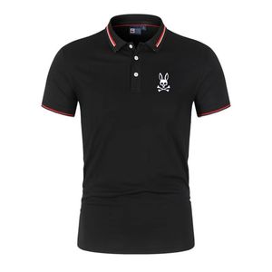2024 Zomer Nieuwe Mannen Bodem Korte Mouwen T-shirt Top Business Casual Mannen Top Polo Shirt Grote Revers shirt