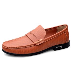 NOVEDAD DE VERANO 2024, zapatos de cuero pequeños informales de Súper Fibra para hombre, zapatos de conducción a la moda Lefu, zapatos de hombre de gran tamaño al por mayor t6