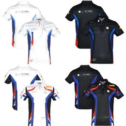 2024 Zomer Nieuwe Moto Team Polo Shirt Motorsport Rider T-shirt Casual Mode Revers T-shirts Sport Merk Oversized Jersey top