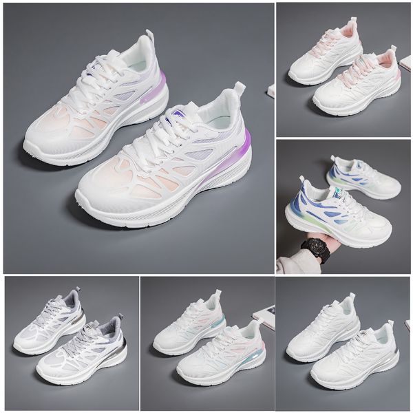 2024 Été Nouveau produit Chaussures de course Designer pour hommes Femmes Baskets de mode Blanc Noir Rose Mesh-01571 Surface Femmes Entraîneurs de sports de plein air GAI Sneaker Shoes