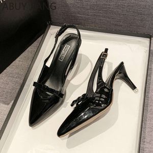 2024 Été Nouvelles femmes Chaussures Design Bow Feel Point