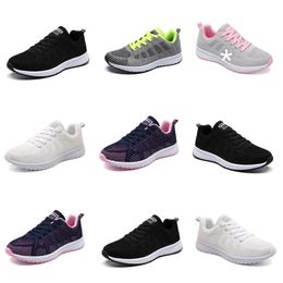 2024 zomer loopschoenen ontwerper voor dames mode sneakers wit zwart roze grijs comfortabel-037 Mesh oppervlak dames buitensport trainers GAI sneaker schoenen